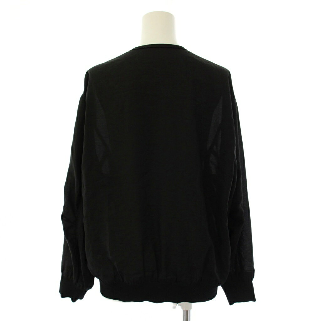 【中古】23区 オンワード樫山 23SS【洗える】シアー ブルゾン ジャケット ジップアップ 38 黒 JKWOSM0403 /BM レディース 【ベクトル 古着】 260916 auc-vector-21271399 ブランド古着の買取販売ベクトル サンプル画像3