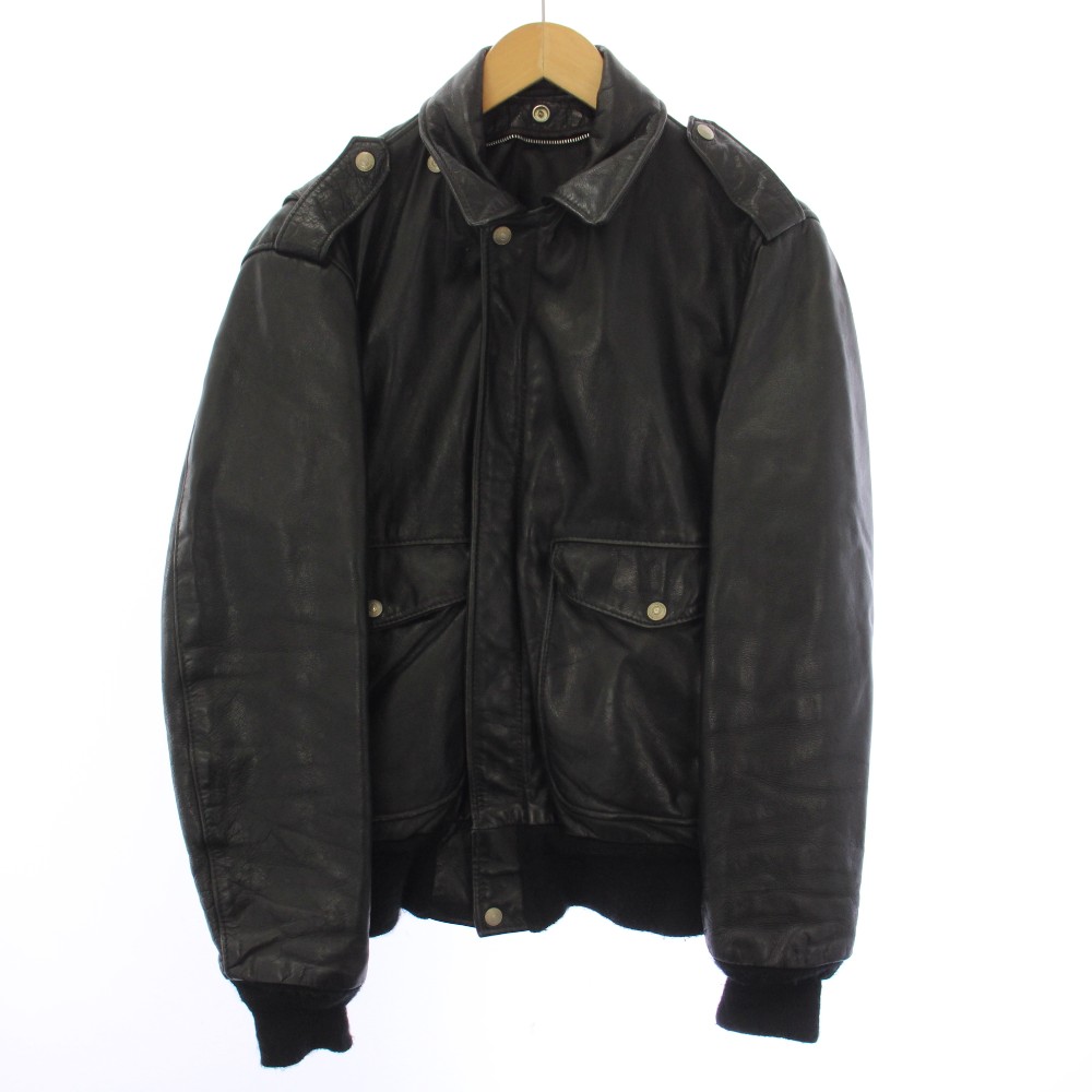 Sサイズ　Schott　ショット　レザージャケット　ライダース　古着　USED 081-102609160172_1.jpg