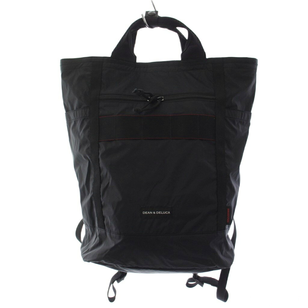 【中古】未使用品 ブリーフィング BRIEFING DEAN & DELUCA × パッカブル 2WAY パックバック リュックサック デイパック ハンドバッグ ナイロン 黒 /BM メンズ 【ベクトル 古着】 261015ブランドブリーフィング BRIEFING実寸サイズ持ち手の長さ：26.5cm　ヨコ：41.5cm　タテ：39cm　マチ：12cm　ショルダーの長さ：49-97cm　　素材ナイロン色黒 ブラック状態未使用品です。 ※未使用品・新品同様の商品ではございますが、一度は一般の方の手に渡り、個人で保管されていた商品です。また、保管・陳列時の薄いスレなど微細な状態変化が見られる場合がございます。ご理解の上ご購入ください。付属品タグ付き備考品番記載なし商品のお問い合わせの回答を休止しております。＊各商品ページの商品詳細等をご確認の上ご購入ください。【中古】未使用品 ブリーフィング BRIEFING DEAN & DELUCA × パッカブル 2WAY パックバック リュックサック デイパック ハンドバッグ ナイロン 黒 /BM メンズ 【ベクトル 古着】 261015状態ランク　”S”詳細については、下記および「状態ランクについて」ページをご覧ください。未使用・新品の商品ほぼ新品同様の商品使用感が少なく、かなり状態の良い商品使用感はあるが、傷や汚れの少ない商品使用感の他、傷や汚れが見られる商品かなり大きな傷みがある難あり商品※S〜CランクはUSED品となりますので、使用感をご理解の上でご入札下さい。状態ランクについてinformationブランドブリーフィング BRIEFING実寸サイズ持ち手の長さ：26.5cm　ヨコ：41.5cm　タテ：39cm　マチ：12cm　ショルダーの長さ：49-97cm　　素材ナイロン色黒 ブラック状態未使用品です。 ※未使用品・新品同様の商品ではございますが、一度は一般の方の手に渡り、個人で保管されていた商品です。また、保管・陳列時の薄いスレなど微細な状態変化が見られる場合がございます。ご理解の上ご購入ください。付属品タグ付き備考品番記載なし商品のお問い合わせの回答を休止しております。＊各商品ページの商品詳細等をご確認の上ご購入ください。本商品は一点物です他サイトや店舗にて販売している商品です。多少のお時間差にて欠品になることもございます。予めご了承頂ますようお願い致します。ベクトル・サイズガイドはこちらこの商品と同じブランドの商品を見る