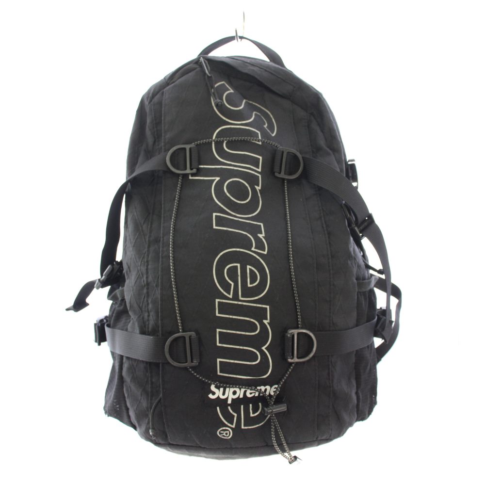 楽天市場】supreme canvas backpack blackの通販