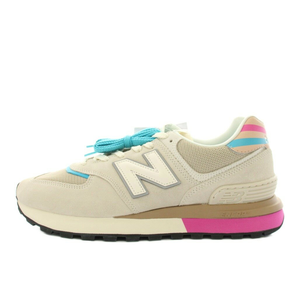 ニューバランス NEW BALANCE U574LGSA サガンとす Sagan Tosu スニーカー シューズ スエード US10 グレー ピンク /YT メンズ 260406