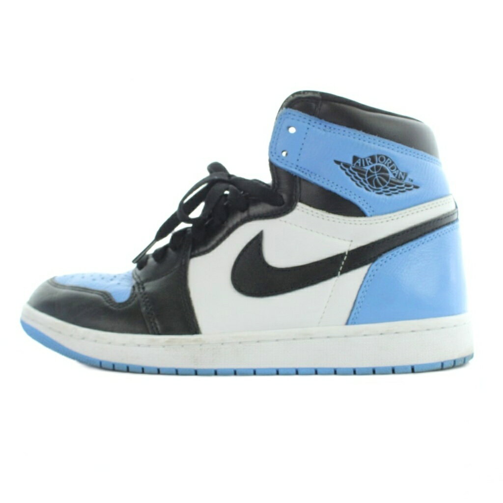 ナイキ NIKE Air Jordan 1 Retro High OG University Blue/UNC Toe エアジョーダン1 レトロ ハイ OG ユニバーシティブルー/UNCトゥ スニーカー US10.5 28.5cm DZ5485-400 /YI13 メンズ 260508