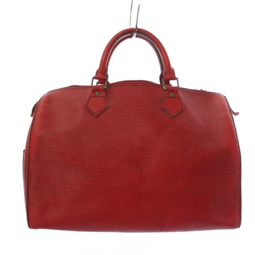 【中古】ルイヴィトン LOUIS VUITTON エピ スピーディ 30 ボストンバッグ ハンドバッグ 赤 M43007 /BM ■OH レディース 【ベクトル 古着】 260526