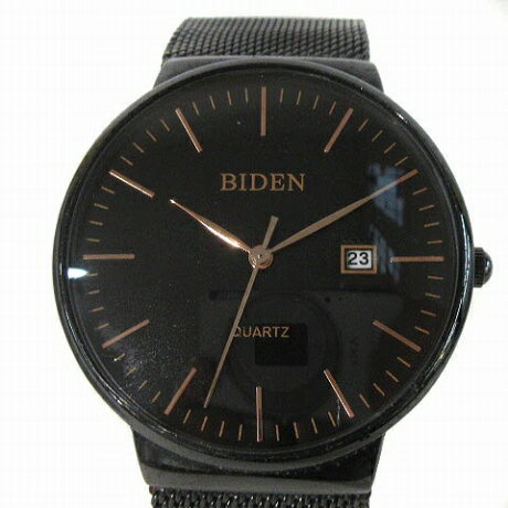 【中古】バイデン BIDEN 腕時計 クオ