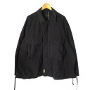 yÁzgpi _j DARENIMO ^Ot 23SSO05 Military Ripstop Jacket ~^[WPbg I[o[ WbvAbv  ubN 2 Y yxNg Òz 240123