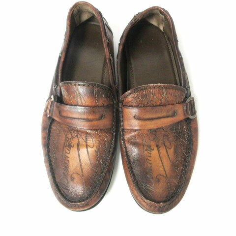 ベルルッティ Berluti カリグラフィー ローファー モカシン デッキシューズ ヴェネチアンレザー ブラウン系 約26 5cm 13 メンズ ベクトル 古着 13 ベクトルプレミアム店 ブランド古着の ベルルッティ Berluti カリグラフィー ローファー モカシン デッキシューズ ヴェネチアンレザー ブラウン系 約26 5cm 13 メンズ ベクトル 古着 13 ベクトルプレミアム店 ブランド古着の