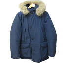 【中古】ウールリッチ WOOLRICH アークティックダウンコート ジャケット N3Bタイプ ネイビー 紺 XSサイズ 1602178 IBO47 0209 メンズ 【ベクトル 古着】 240209