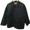 【中古】未使用品 オールドジョー OLDJOE 23SS NARROW RAPEL STORM JACKET ストームジャケット カバーオール 黒 ブラック 38 Mサイズ 231OJ-JK07 ■BL1 0302 メンズ 【ベクトル 古着】 240303