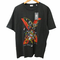 【中古】未使用品 キスニューヨークシティ KITH NYC ×XMEN エックスメン コラボ タグ付き 23年製 UNCANY VINTAGE NELSON TEE MARVEL プリントTシャツ カットソー ボックスロゴ 半袖 黒 ブラック Lサイズ 0502 メンズ 【ベクトル 古着】 240502