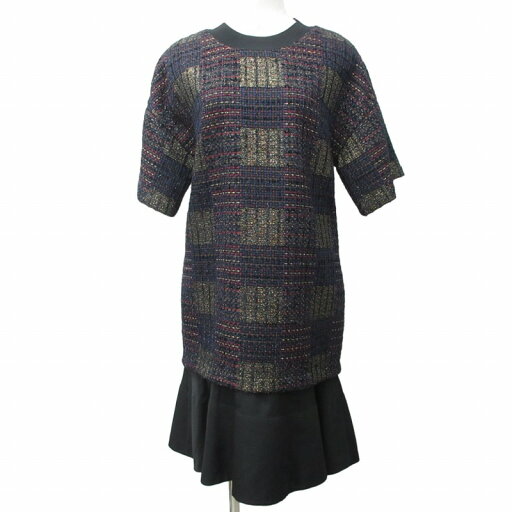 【中古】3.1 フィリップリム 3.1 phillip lim 美品 Patchwork Tweed Shirt Dress with Flounce Skirt パッチワークツイードシャツドレス ワンピース マルチカラー ひざ丈 半袖 4 約Mサイズ F114-9260PWT 0512 レディース 【ベクトル 古着】 240513 【中古】3.1 フィリップリム 3.1 phillip lim 美品 Patchwork Tweed Shirt Dress with Flounce Skirt パッチワークツイードシャツドレス ワンピース マルチカラー ひざ丈 半袖 4 約Mサイズ F114-9260PWT 0512 レディース 【ベクトル 古着】 240513