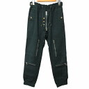【中古】タカヒロミヤシタザソロイスト TAKAHIRO MIYASHITA The Soloist. 希少 16AW 6ポケット フライトパンツ ボンテージパンツ リップス