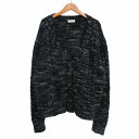 【中古】ドリスヴァンノッテン DRIES VAN NOTEN メリノウール カーディガン ニット セーター ウルグアイ製 グレー M ☆AA★ メンズ 【ベクト...