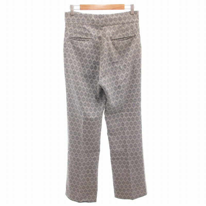 【中古】リーバイス Levi's STAPRE 70s ヴィンテージ パンツ スラックス セミフレア 総柄 グレー /FF メンズ 【ベクトル 古着】 250609