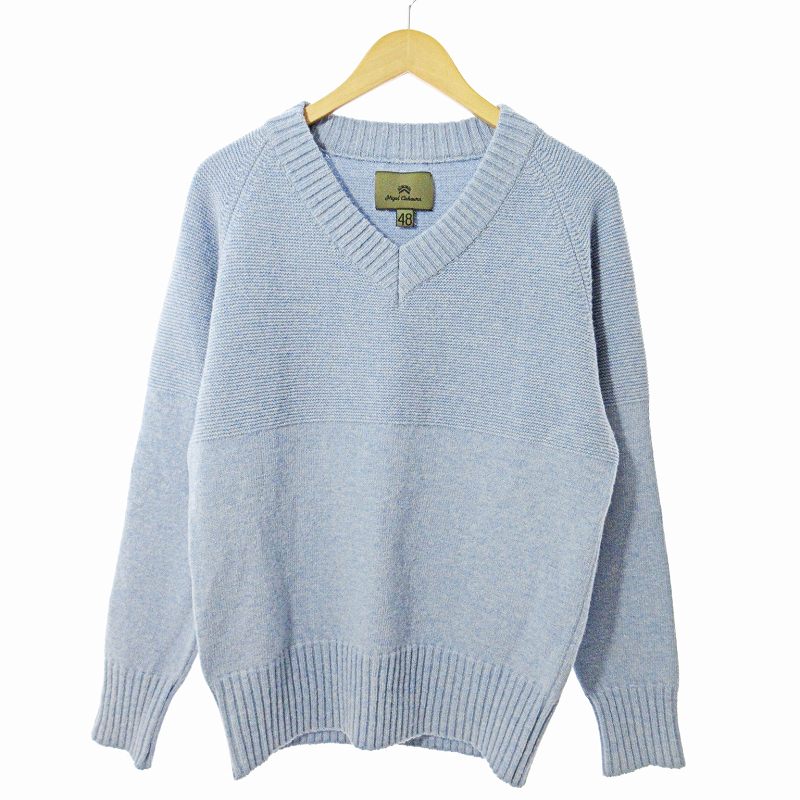 ����šۥʥ������륱���ܥ� NIGEL CABOURN V�ͥå� ������ �������� �˥å� �ץ륪���С� 48 ���å����֥롼 0709 IBO76 ��� ��...