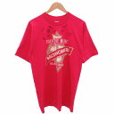 【中古】フルーツオブザルーム FRUIT OF THE LOOM 80s ヴィンテージ バンドTシャツ カントリーミュージック USA製 半袖 L ピンク /FF ■MET1 メンズ 【ベクトル 古着】 250810|詳細画像