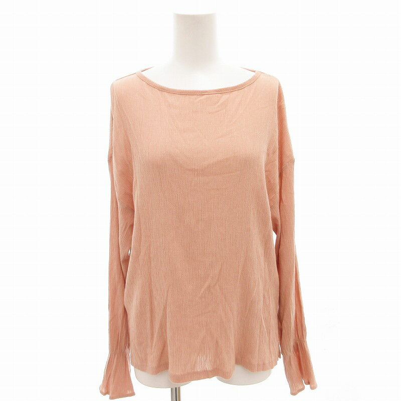 Long-Sleeved - 【中古】アーバンリサーチ ドアーズ URBAN RESEARCH DOORS カットソー ラウンドネック 長袖 F ピンク /FF ■MET1 レディース 【ベクトル 古着】 250810