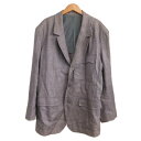【中古】イッセイミヤケメン ISSEY MIYAKE MEN 希少 筆タグ 80s ヴィンテージ アーカイブ リネン テーラードジャケット ブレザー 2B 総裏 M IBO80 メンズ 【ベクトル 古着】 250825