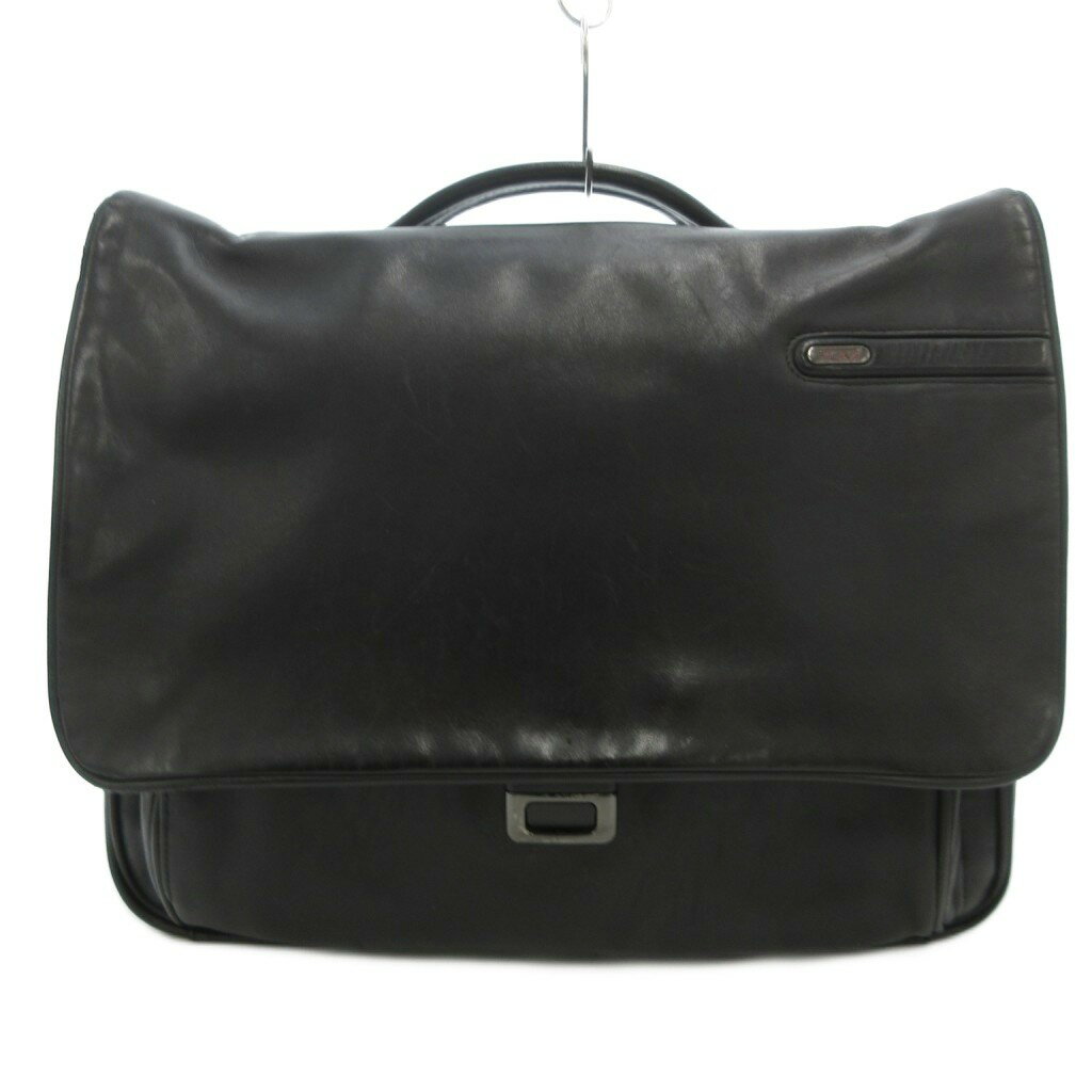 【中古】トゥミ TUMI 96192D4 廃盤 オールレザー 本革 エクスパンダブル ブリーフ...