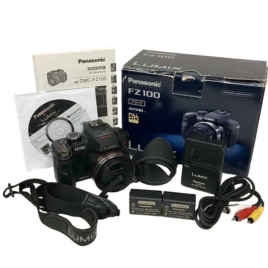 【中古】Panasonic LUMIX DMC-FZ100 ルミックス コンパクトデジタルカメラ コンデジ LEICA DC VARIO-EL..