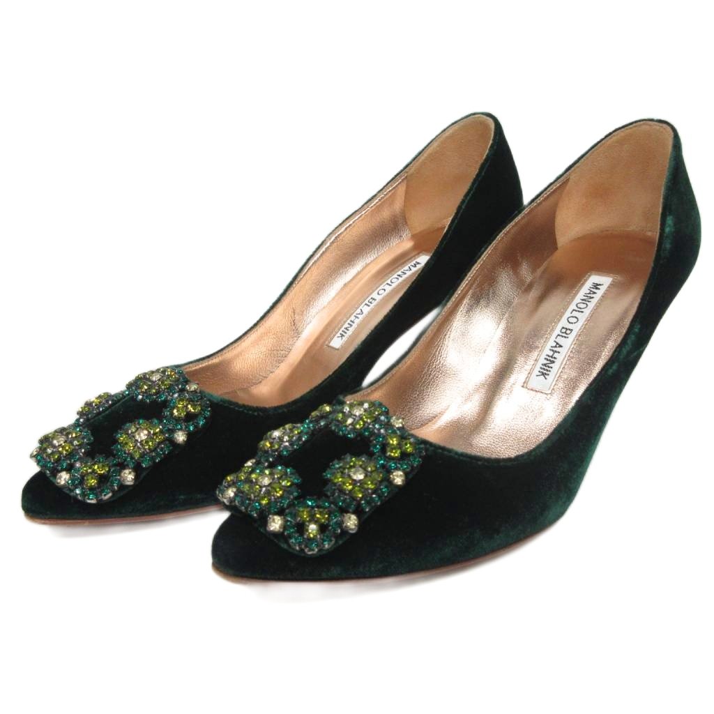 【極美品】マノロブラニク ゴールド リボンパンプス 34 1/2 約22.0cm 楽天市場】Manolo Blahnik マノロブラニク（パンプス｜レディース靴