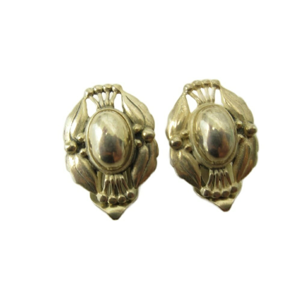 Rhodolite - 【中古】ジョージジェンセン GEORG JENSEN 2000年 ヘリテージ SV925 イヤリング シルバー ■MNK4 レディース 【ベクトル 古着】 260310