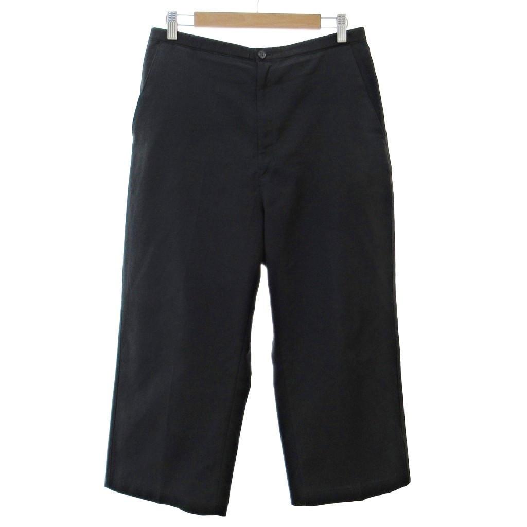 樂天商城 - 【中古】ユニクロ UNIQLO U 美品 リラックス ストレート パンツ スラックス XL 黒 ブラック 0224 メンズ 【ベクトル 古着】 260224