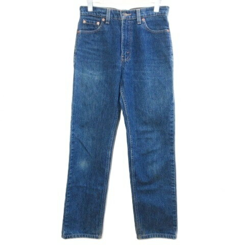 [중고] 리바이스 Levi's 90s USA 제 데님 팬츠 청바지 버튼 뒷면 501 길이 34 블루 블루 / X 남성 [벡터 헌옷] 260406