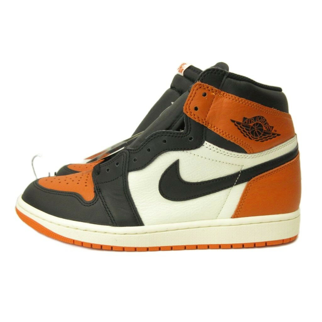 未使用品 ナイキ NIKE タグ付 AIR JORDAN 1 OG SHATTERED BACKBOARD シャッタードバックボード オレンジ US11 約29cm 5DZ5485-008 メンズ 260310