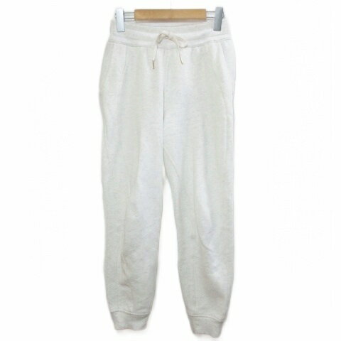 乐天商城 - 【中古】ルルレモン lululemon スウェット パンツ 裏起毛 ワンポイント S/P 160/66A ライトグレー /X レディース 【ベクトル 古着】 260323