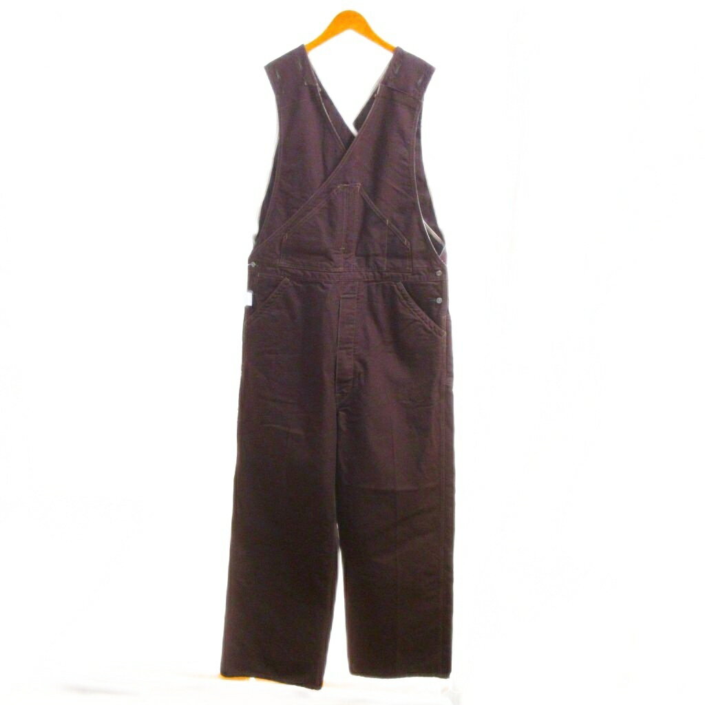 【中古】未使用品 オールドジョー OLDJOE タグ付き 25AW CROSS SHOULDER ANVIL OVERALLS ダック オーバーオール L BARK ■BL4 メンズ 【ベクトル 古着】 260408