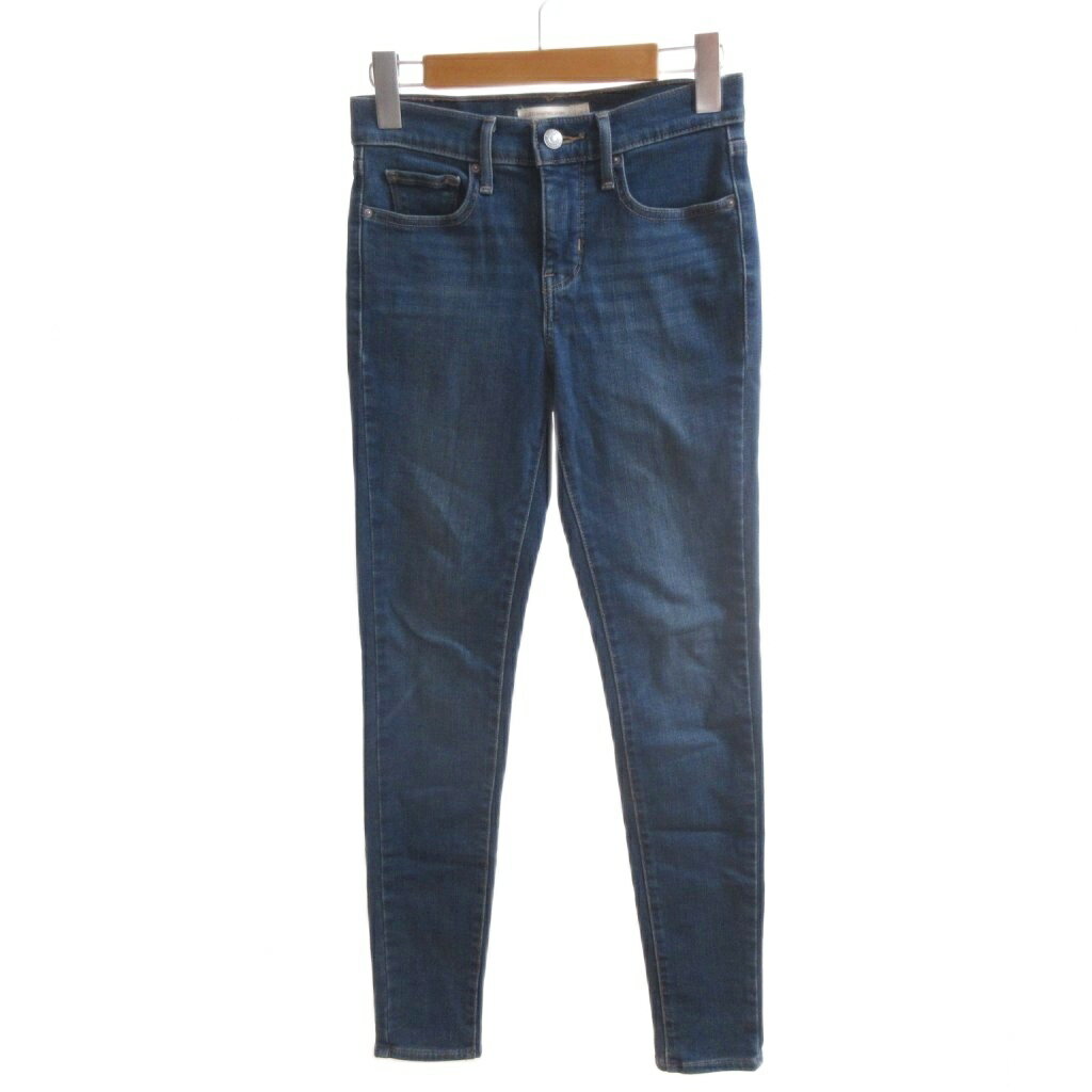 【中古】リーバイス Levi's 311 SHAPING SKINNY ジーンズ デニムパンツ 25 インディゴブルー ストレッチ スキニー/HW レディース 【ベクトル 古着】 260421