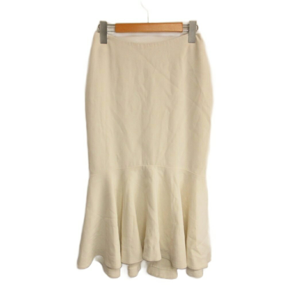 乐天商城 - 【中古】アレキサンダーマックイーン ALEXANDER MCQUEEN マーメイドスカート ロング丈 38 白 ホワイト IBO94 レディース 【ベクトル 古着】 260429
