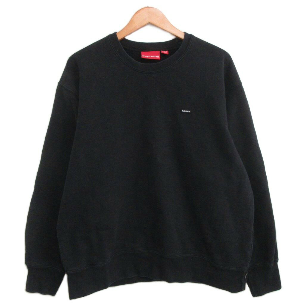 シュプリーム SUPREME Small Box Crewneck カナダ製 スウェット トレーナー ロゴ M 黒 ブラック メンズ  260530