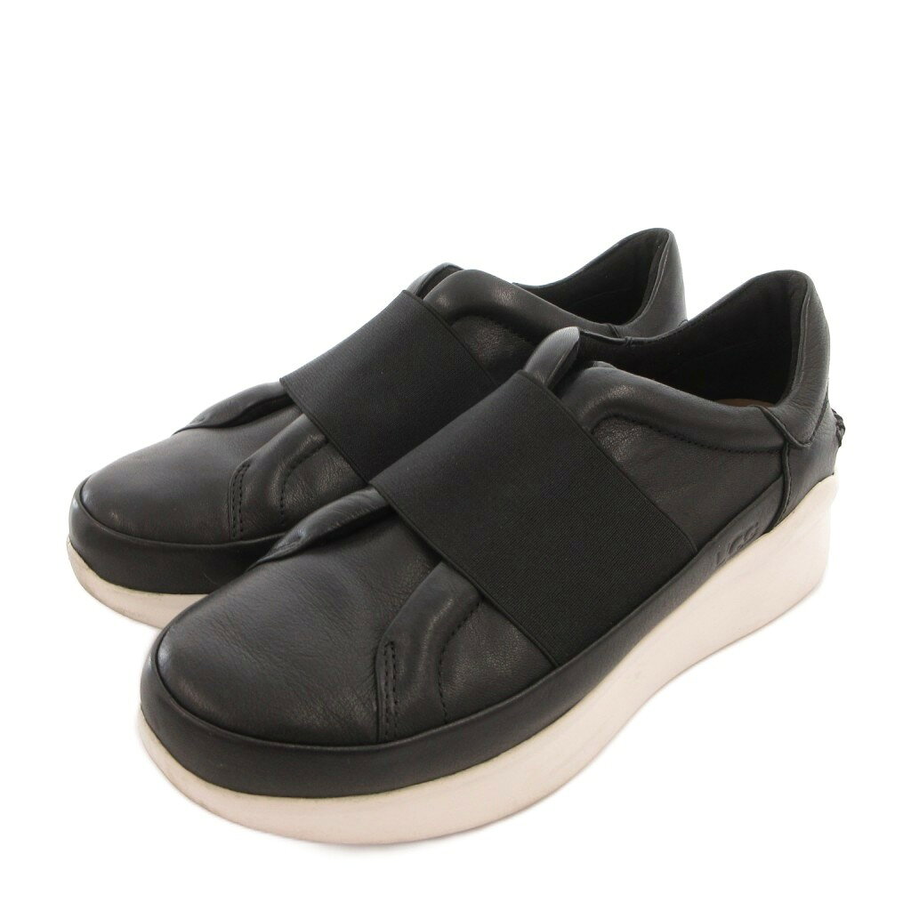 【中古】アグ オーストラリア UGG australia 1106621 TRAINER スリッポン スニーカー 23.5cm ホワイト レディース 【ベクトル 古着】 260804