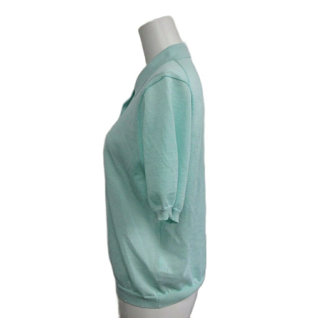 【中古】ミラオーウェン Mila Owen 美品 シアーポロニット 半袖 0 ミントグリーン レディース 【ベクトル 古着】 260713 auc-vector-21096623 ブランド古着の買取販売ベクトル サンプル画像3