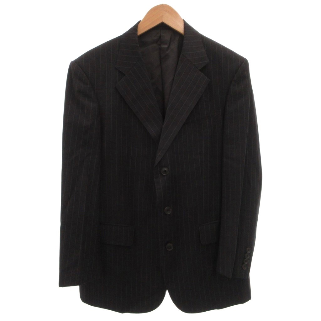 中古 バーバリー ロンドン BURBERRY LONDON テーラードジャケット ブレザー ストライプ シングル シルク混 3B auc-vector-21112675 ブランド古着の買取販売ベクトル パッケージ画像