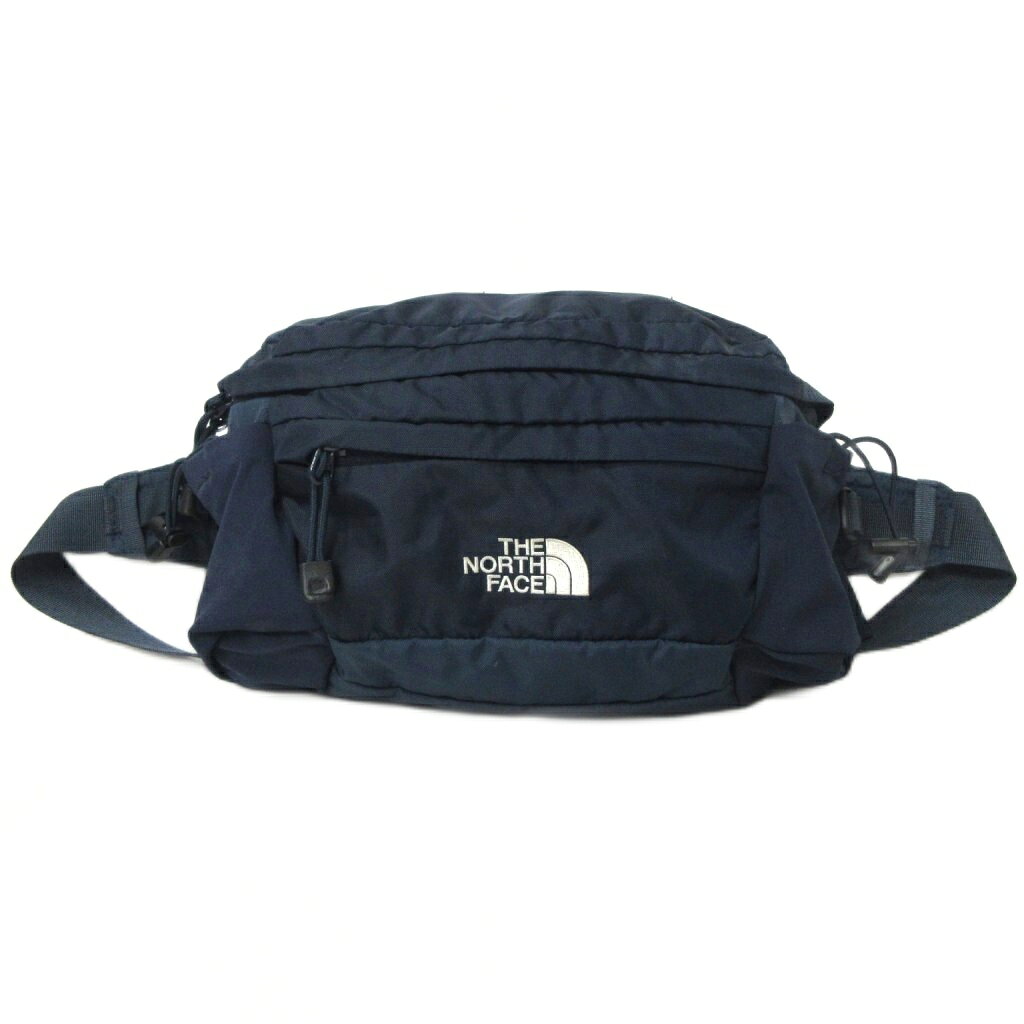 【中古】ザノースフェイス THE NORTH FACE スピナ Spina ウエスト ボディバッグ ロゴ NM71502 紺 ネイビー メンズ 【ベクトル 古着】 260820