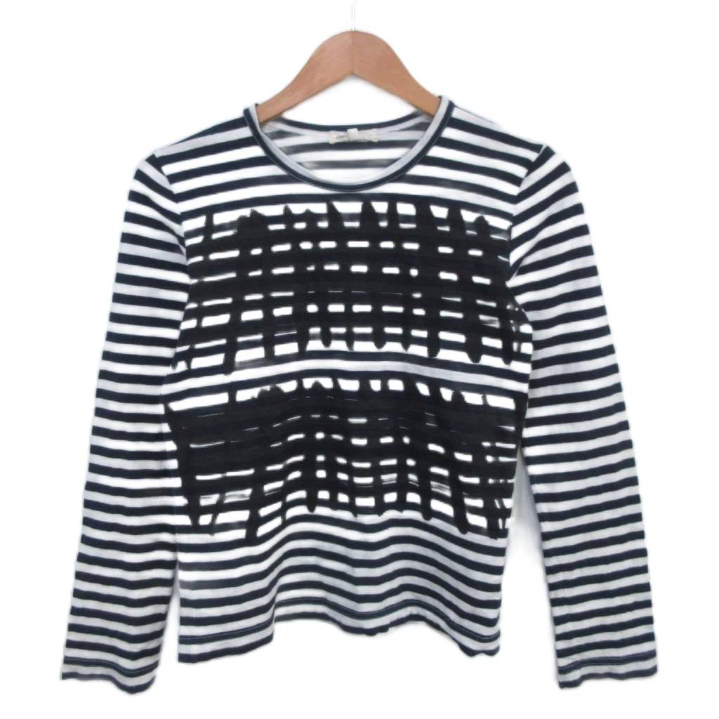 トリココムデギャルソン パッチワーク ボーダー Tシャツ 小花柄 楽天市場】コムデギャルソン ボーダー（Tシャツ・カットソー｜トップス