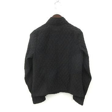 メローナ MERONA ジャケット キルティング ジップアップ 黒 ブラック size S 180327 レディース 【中古】【ベクトル 古着】 180327 ブランド古着ベクトルプレミアム店