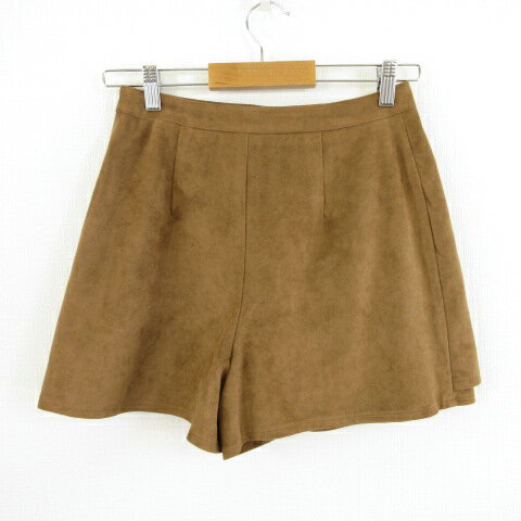 ブランド古着の買取販売ベクトルの【中古】リランドチュール Rirandture キュロットスカート フェイクスエード 茶 1 *T270 レディース 【ベクトル 古着】 220907｜アングル2
