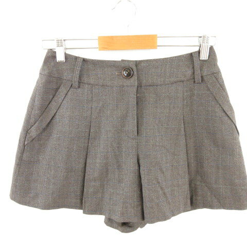 【中古】N.Natural Beauty Basic N.ナチュラルビューティーベーシック ショートパンツ ストレッチ チェック チャコールグレー M *E884 レディース 【ベクトル 古着】 220929 【中古】N.Natural Beauty Basic N.ナチュラルビューティーベーシック ショートパンツ ストレッチ チェック チャコールグレー M *E884 レディース 【ベクトル 古着】 220929