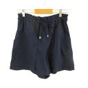 【中古】スピック&スパン Spick&Span キュロット ショートパンツ 紺 36 *T758 レディース 【ベクトル 古着】 221021