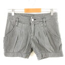 【中古】ジルスチュアート JILL STUART ショートパンツ デニム グレー 0 *E396 レディース 【ベクトル 古着】 230217