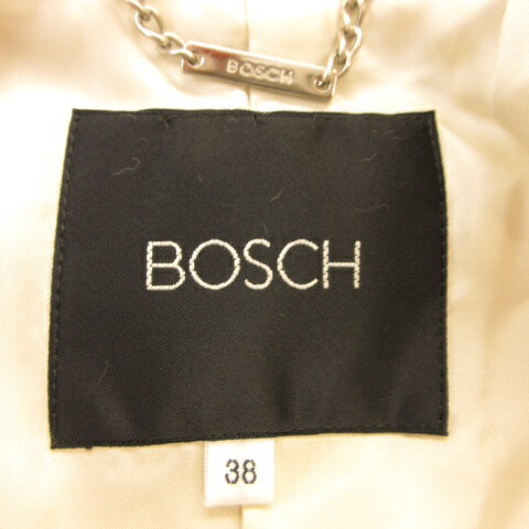 【中古】ボッシュ BOSCH コート ロング ベージュ 38 *T626 レディース 【ベクトル 古着】 230915