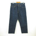 【中古】リフトアップ LIFT UP デニムパンツ ジーンズ ロング 紺 インディゴ *T3 メンズ 【ベクトル 古着】 240111