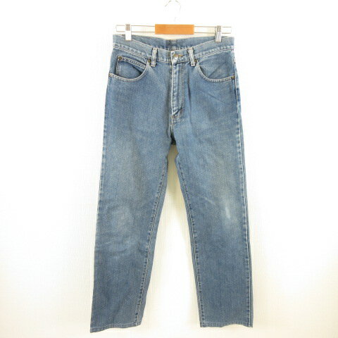 Straight Jeans - 【中古】ラングラー WRANGLER PREMIUM QUALITY デニムパンツ ジーンズ ストレート ロング 青 31 *A160 レディース 【ベクトル 古着】 240201