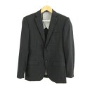 【中古】インヘイルエクスヘイル INHALEEXHALE COMPOSITE テーラードジャケット 長袖 黒 S *T447 レディース 【ベクトル 古着】 2...