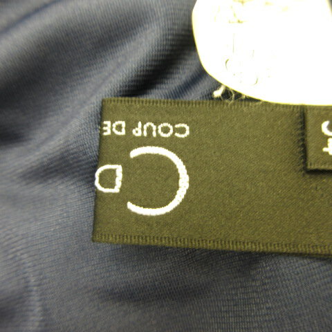 【中古】クードシャンス CdeC COUP DE CHANCE スカート フレア ミニ 総柄 青 34 *A434 レディース 【ベクトル 古着】 240607