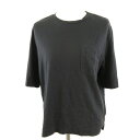 【中古】スパオ SPAO カットソー 七分袖 黒 S *A664 レディース 【ベクトル 古着】 240627(4)