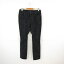 【中古】RENAULT. ロングパンツ 総柄 ギャザー ストレッチ 黒 11 *T18 レディース 【ベクトル 古着】 2..